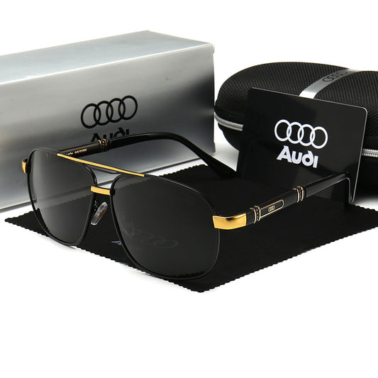 Lentes de sol Audi dorado