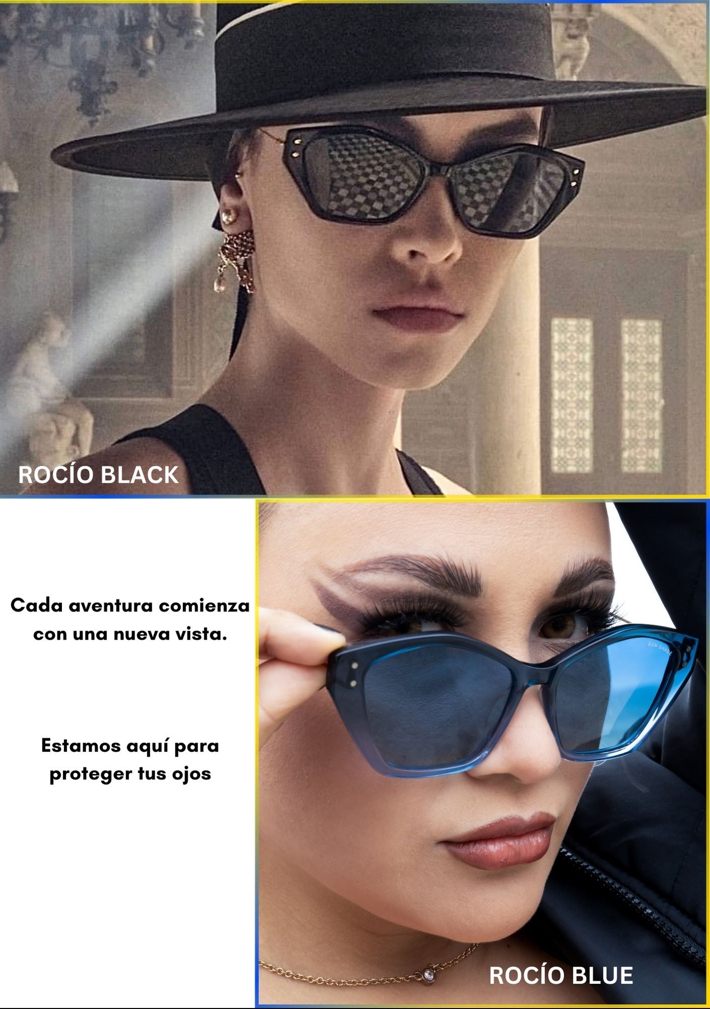 GAFAS DE SOL "ROCIO BLUE" POLARIZED